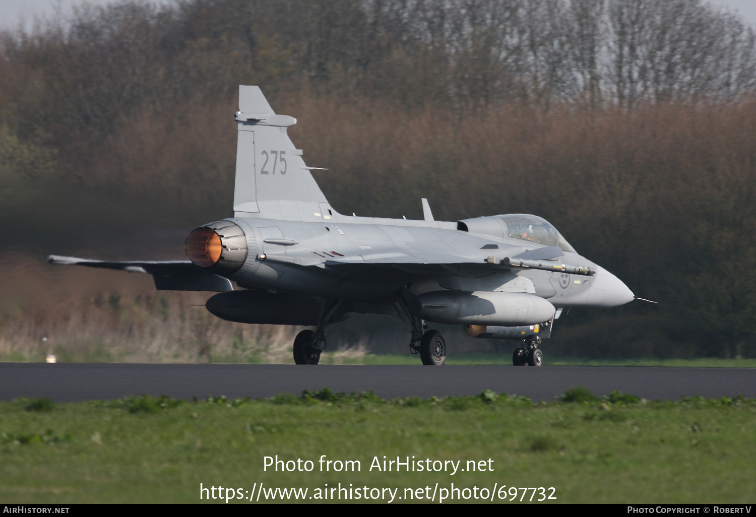 Aircraft Photo of 39275 | Saab JAS 39C Gripen | Sweden - Air Force | AirHistory.net #697732