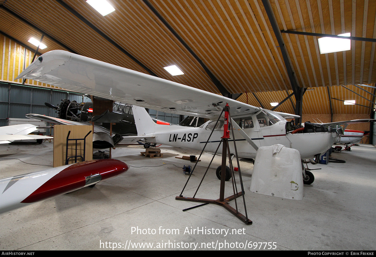 Aircraft Photo of LN-ASP | Reims F172M | AirHistory.net #697755