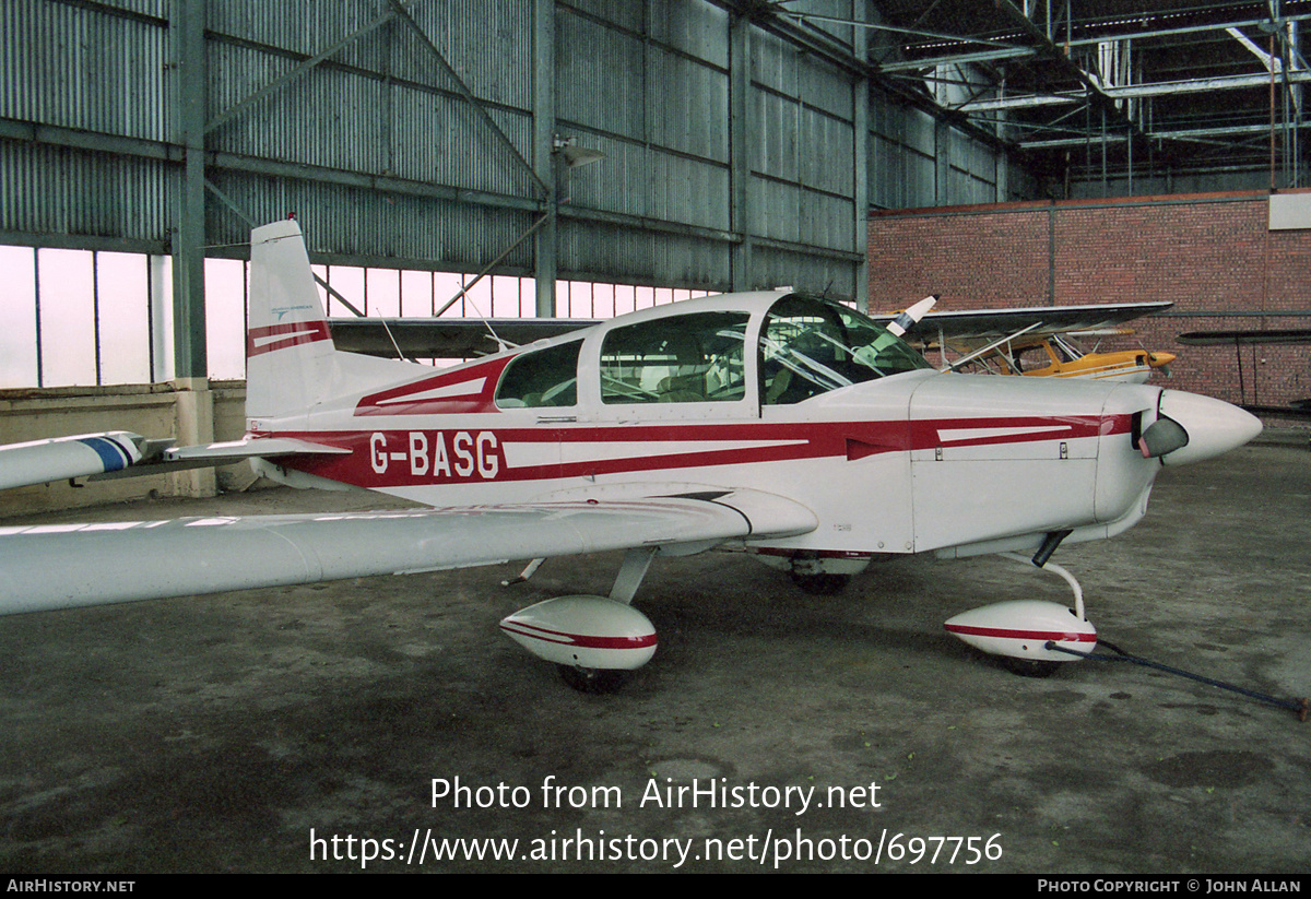 Aircraft Photo of G-BASG | Grumman American AA-5 Traveler | AirHistory.net #697756