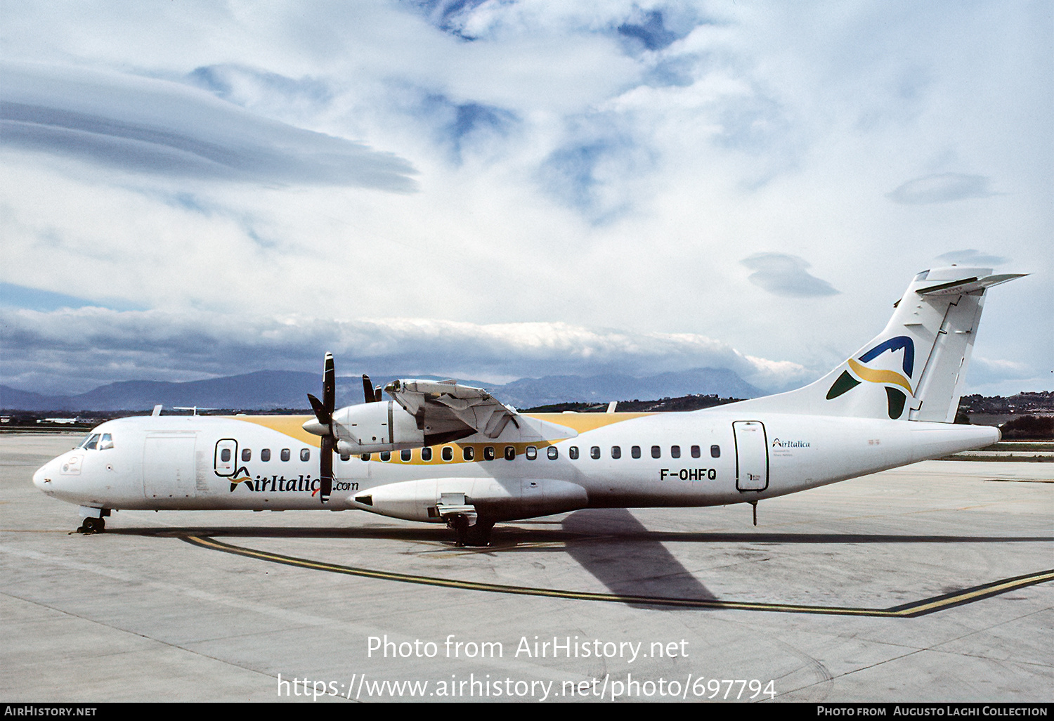 Aircraft Photo of F-OHFQ | ATR ATR-72-202 | Air Italica | AirHistory.net #697794