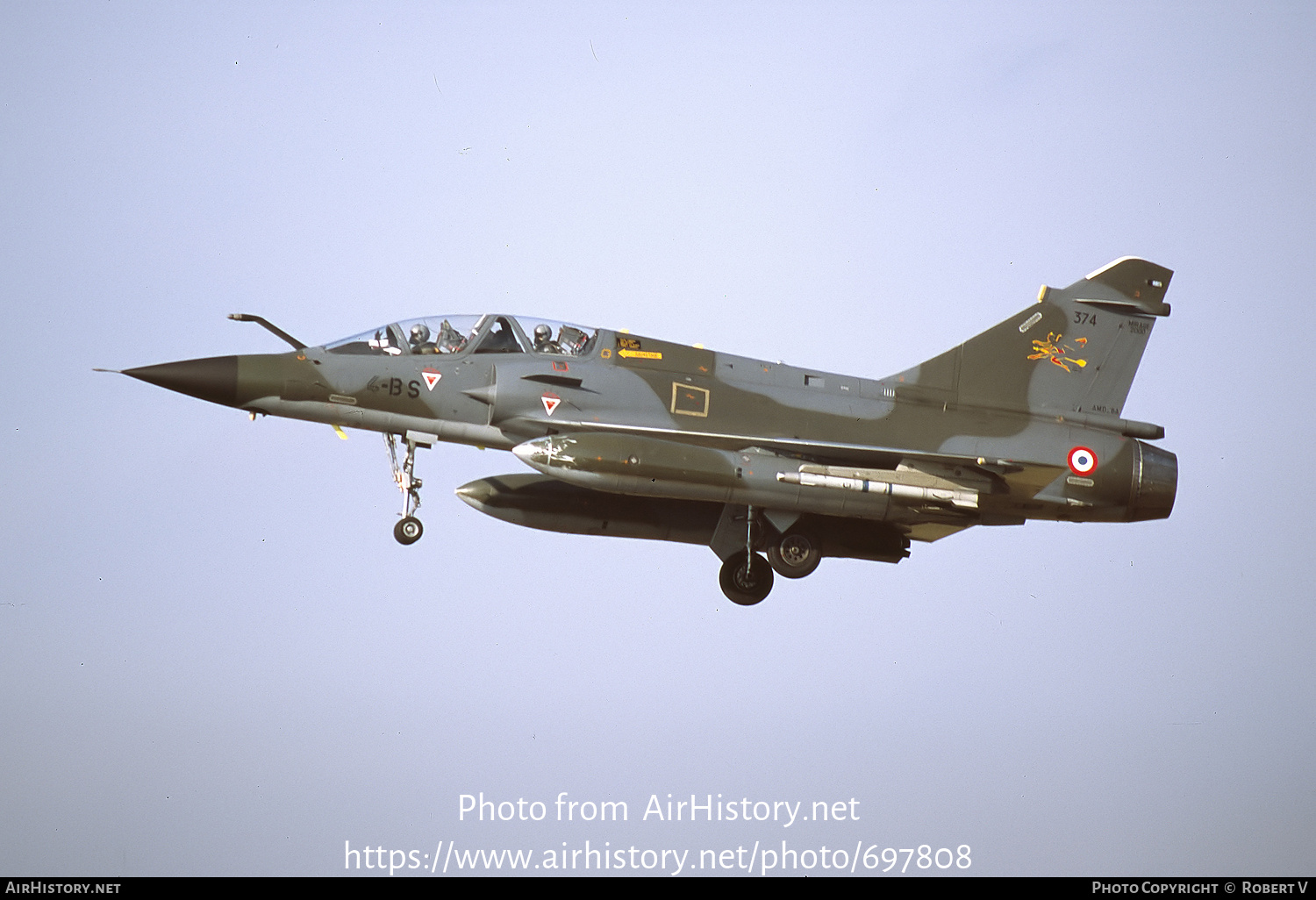 Aircraft Photo of 374 | Dassault Mirage 2000N | France - Air Force | AirHistory.net #697808