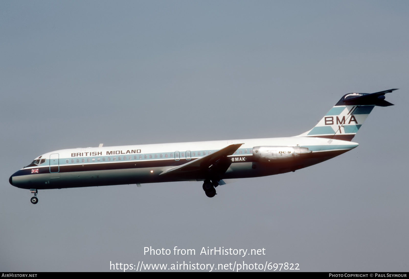 Aircraft Photo of G-BMAK | McDonnell Douglas DC-9-32 | British Midland Airways - BMA | AirHistory.net #697822