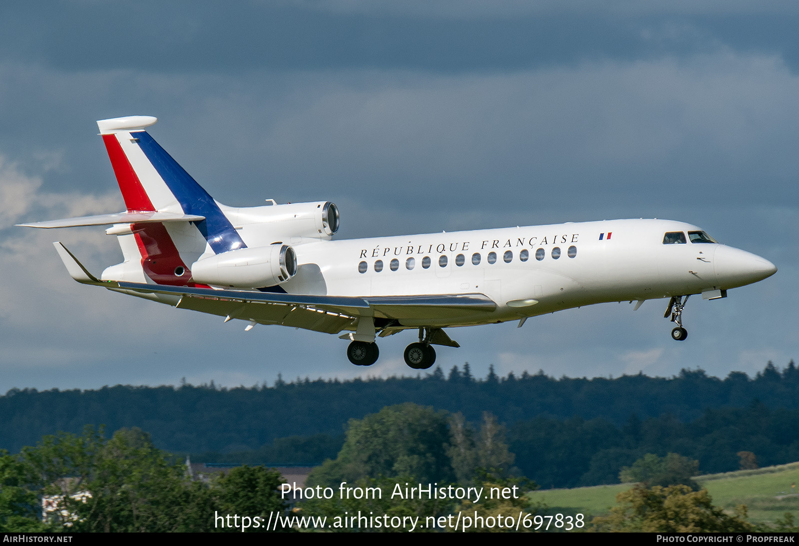 Aircraft Photo of 68 | Dassault Falcon 7X | France - Air Force | AirHistory.net #697838