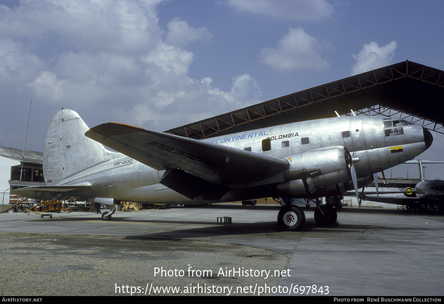 Aircraft Photo of HK-400 | Curtiss C-46F Commando | Intercontinental de Aviación | AirHistory.net #697843