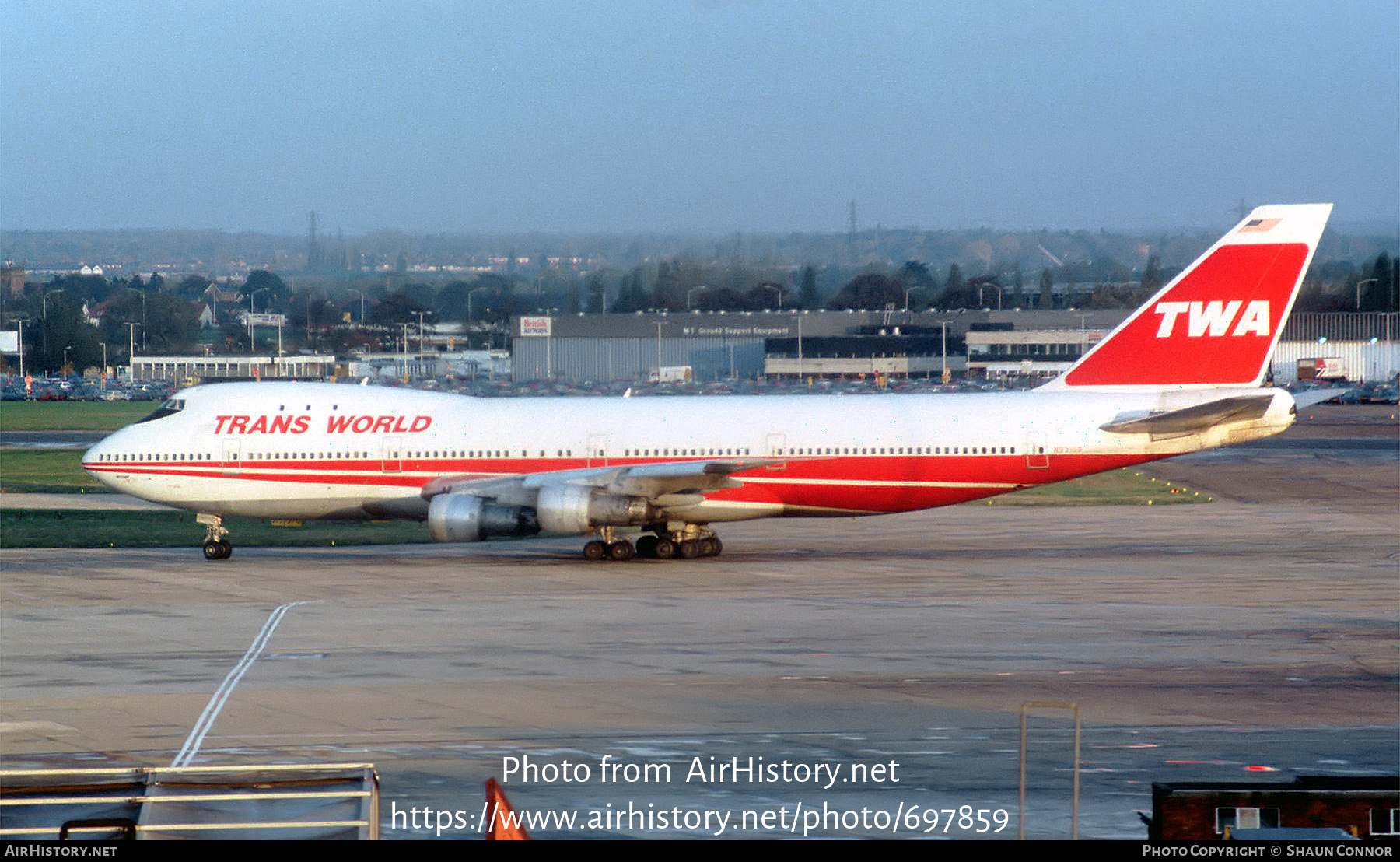 Aircraft Photo of N93109 | Boeing 747-131 | Trans World Airlines - TWA | AirHistory.net #697859