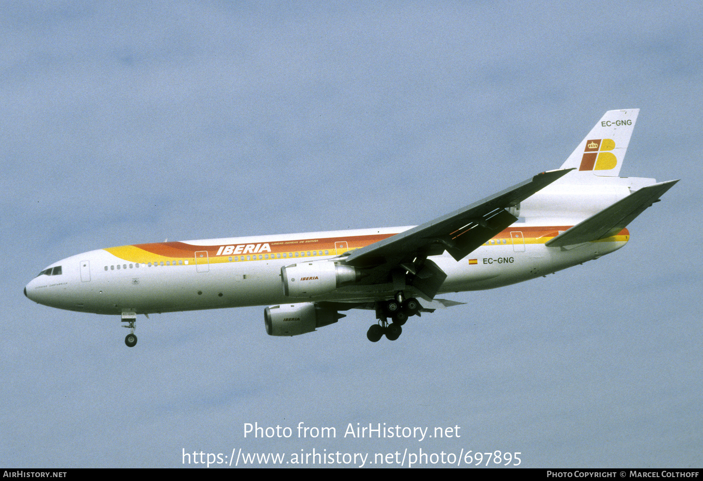 Aircraft Photo of EC-GNG | McDonnell Douglas DC-10-30 | Iberia | AirHistory.net #697895