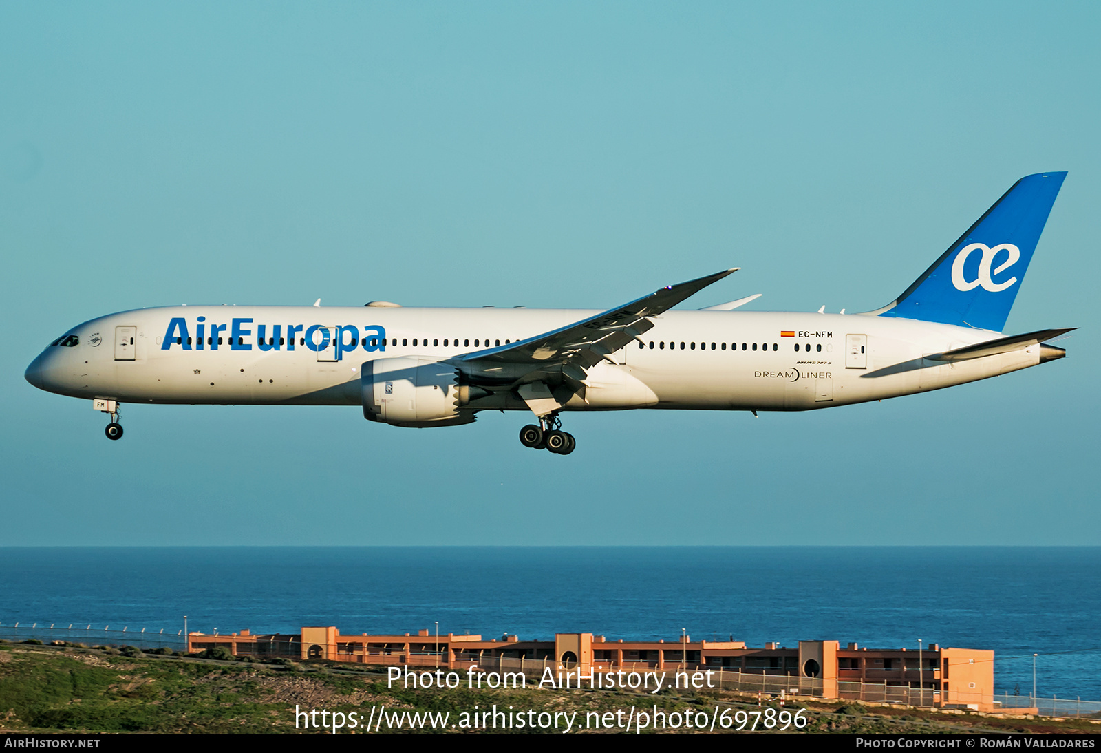 Aircraft Photo of EC-NFM | Boeing 787-9 Dreamliner | Air Europa | AirHistory.net #697896