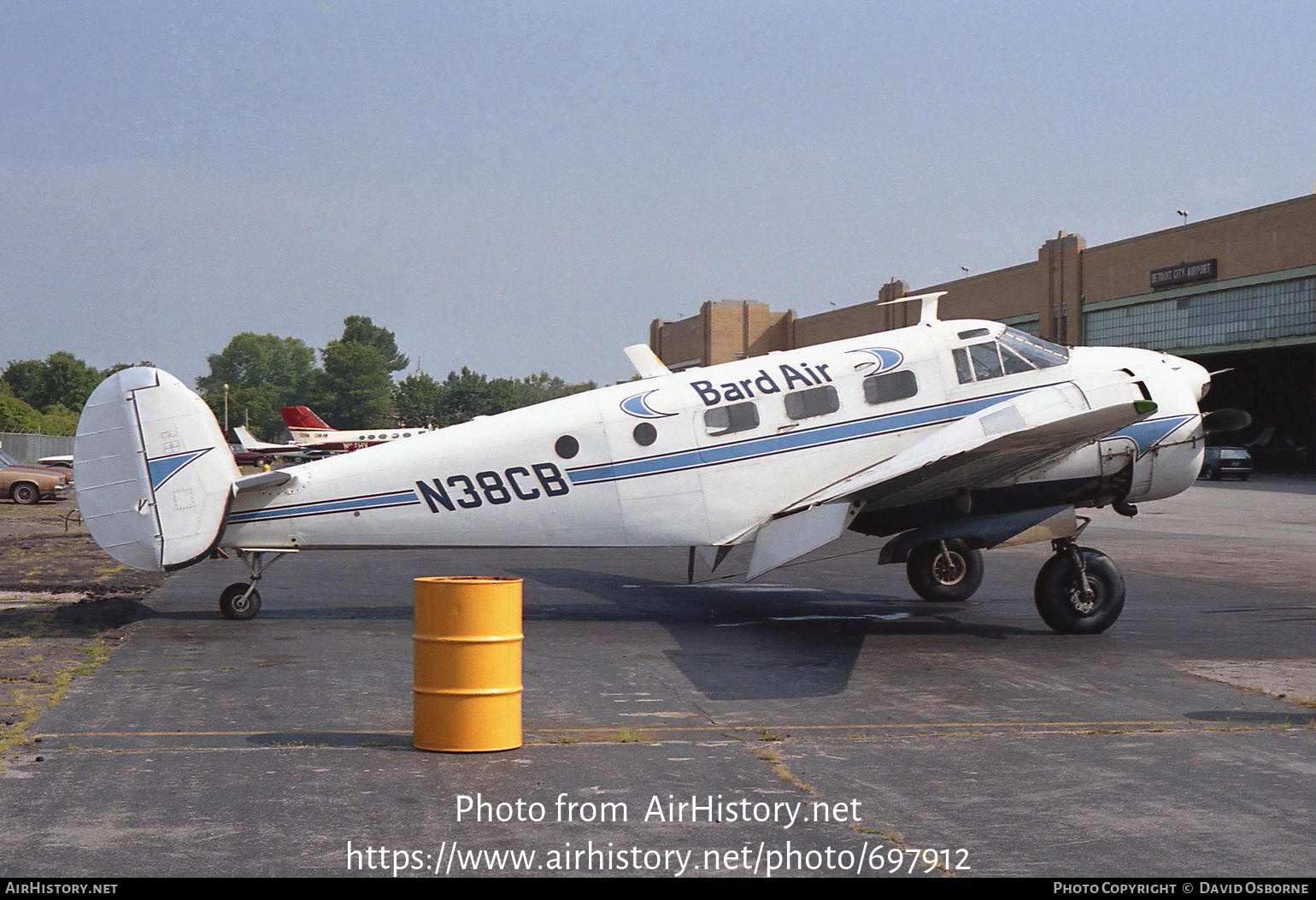 Aircraft Photo of N38CB | Beech Expeditor 3TM | Bard Air | AirHistory.net #697912