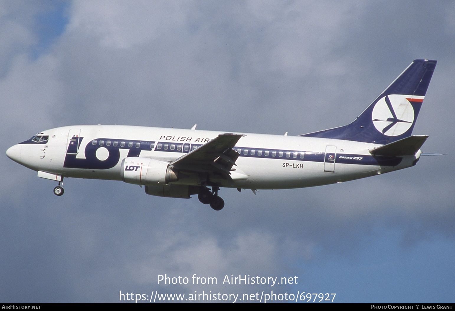 Aircraft Photo of SP-LKH | Boeing 737-53C | LOT Polish Airlines - Polskie Linie Lotnicze | AirHistory.net #697927