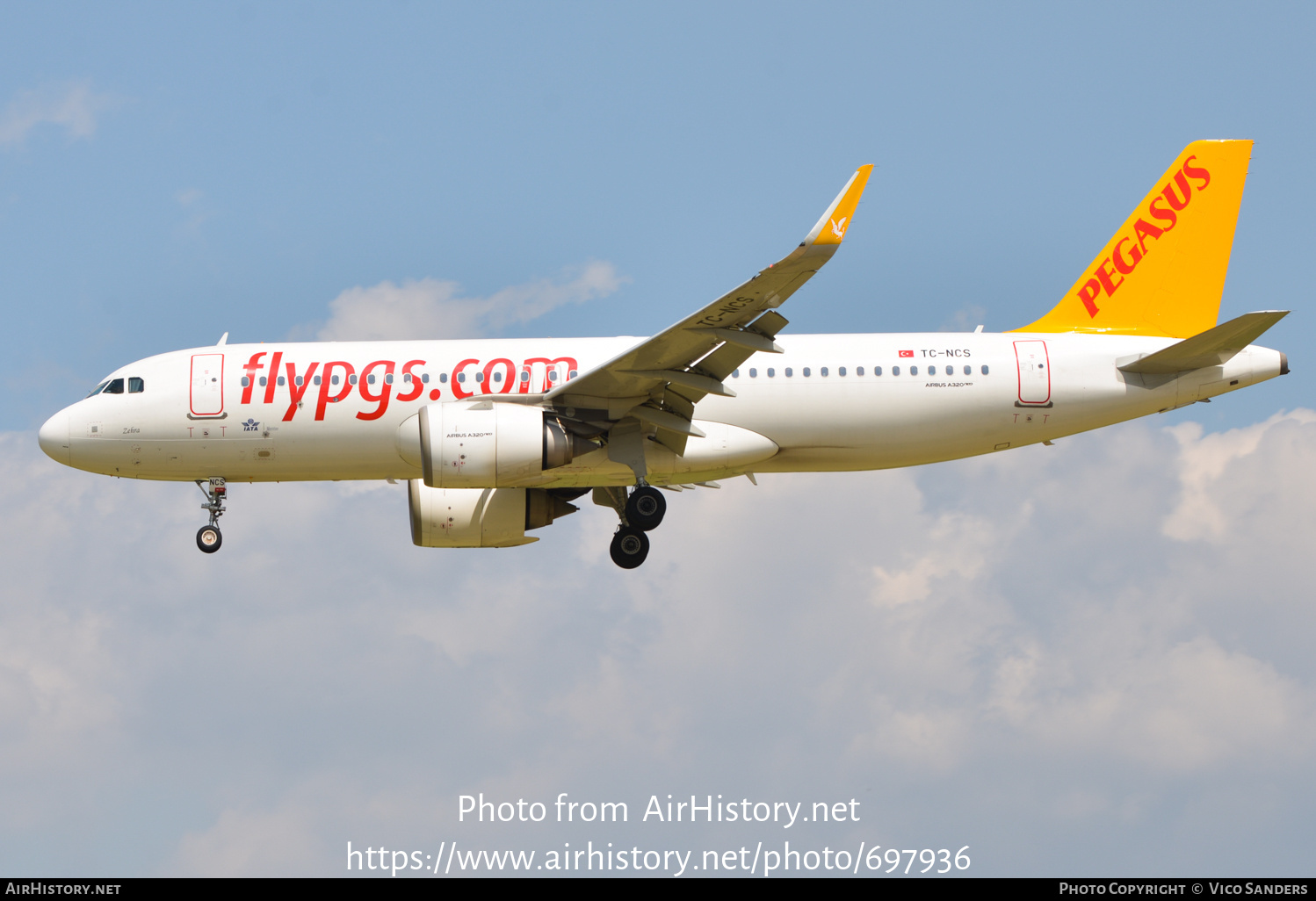 Aircraft Photo of TC-NCS | Airbus A320-251N | Pegasus Airlines | AirHistory.net #697936