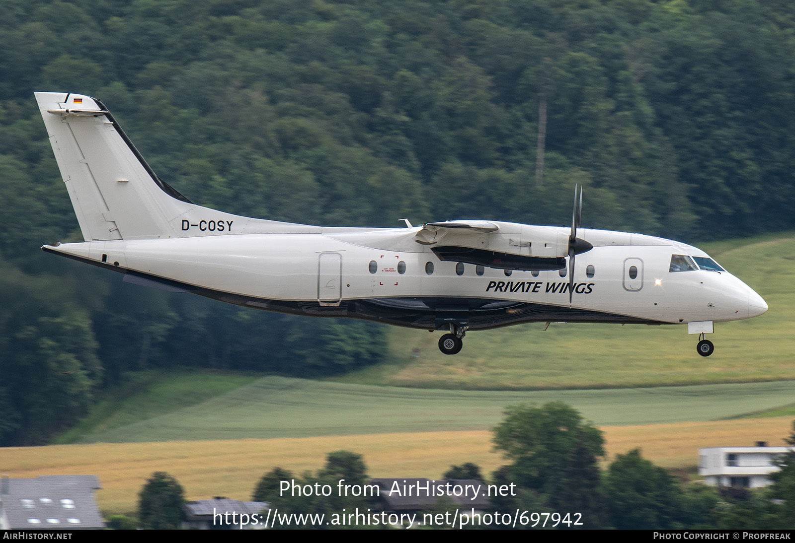 Aircraft Photo of D-COSY | Dornier 328-110 | Private Wings | AirHistory.net #697942