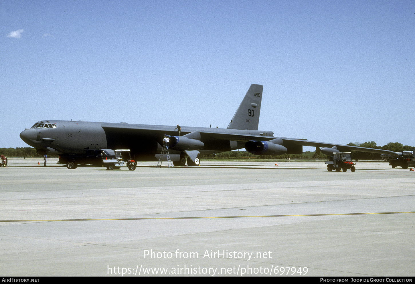 Aircraft Photo of 61-0017 / AF61-017 | Boeing B-52H Stratofortress | USA - Air Force | AirHistory.net #697949