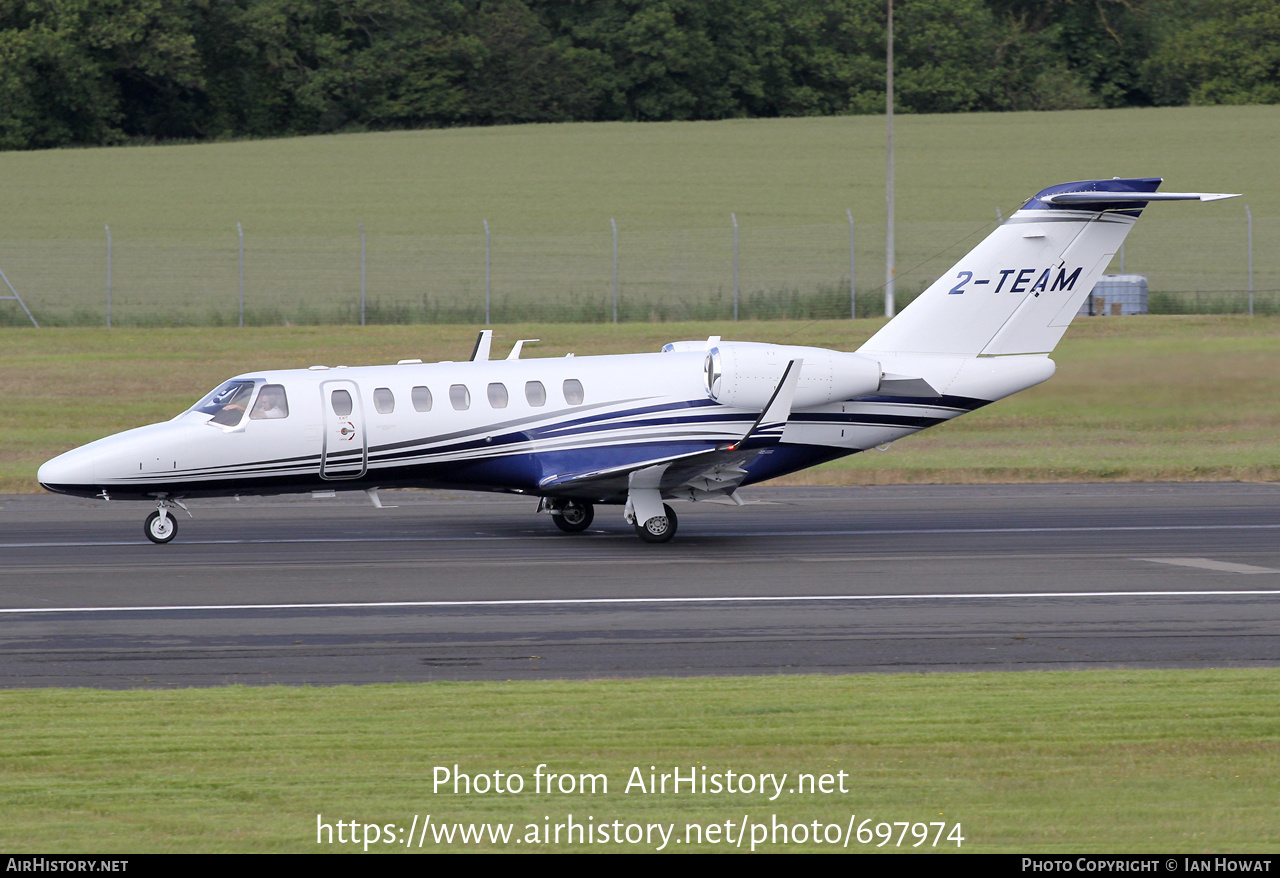 Aircraft Photo of 2-TEAM | Cessna 525B CitationJet CJ3+ | AirHistory.net #697974