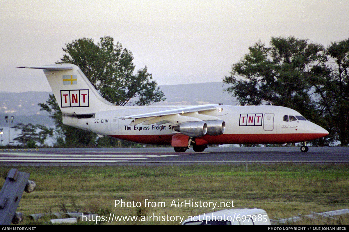 Aircraft Photo of SE-DHM | British Aerospace BAe-146-200QT Quiet Trader | TNT Express | AirHistory.net #697985