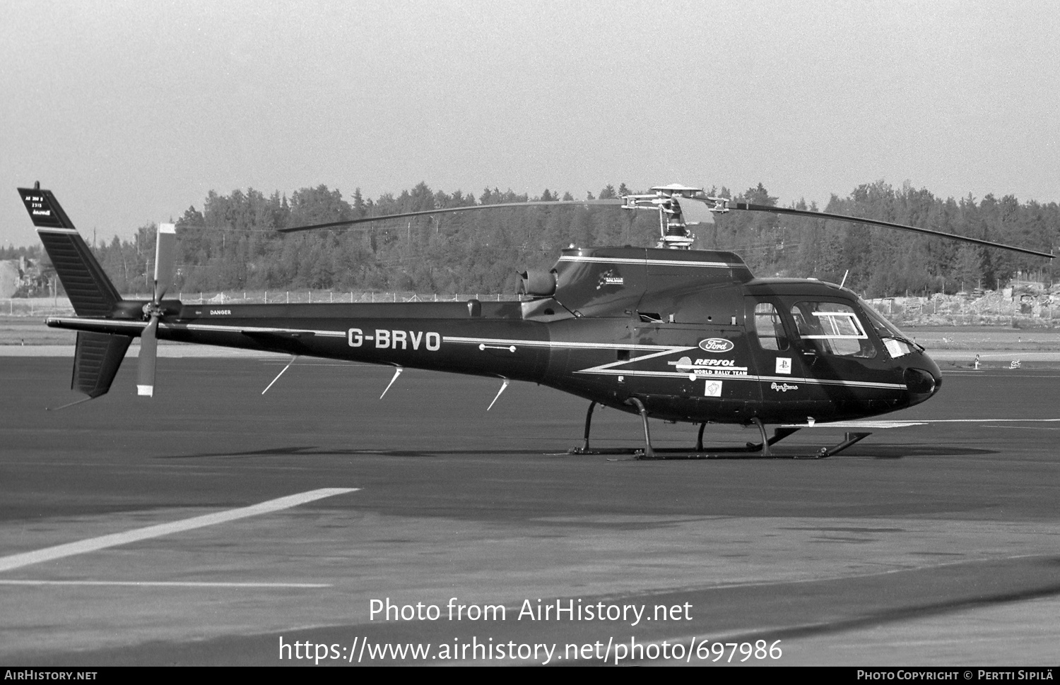 Aircraft Photo of G-BRVO | Aerospatiale AS-350B Ecureuil | AirHistory.net #697986