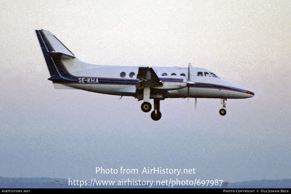 Aircraft Photo of SE-KHA | British Aerospace BAe-... Jetstream 31 | AirHistory.net #697987