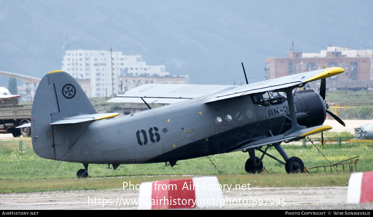 Aircraft Photo of 06 black | Antonov An-2 | Georgia - Air Force | AirHistory.net #697995