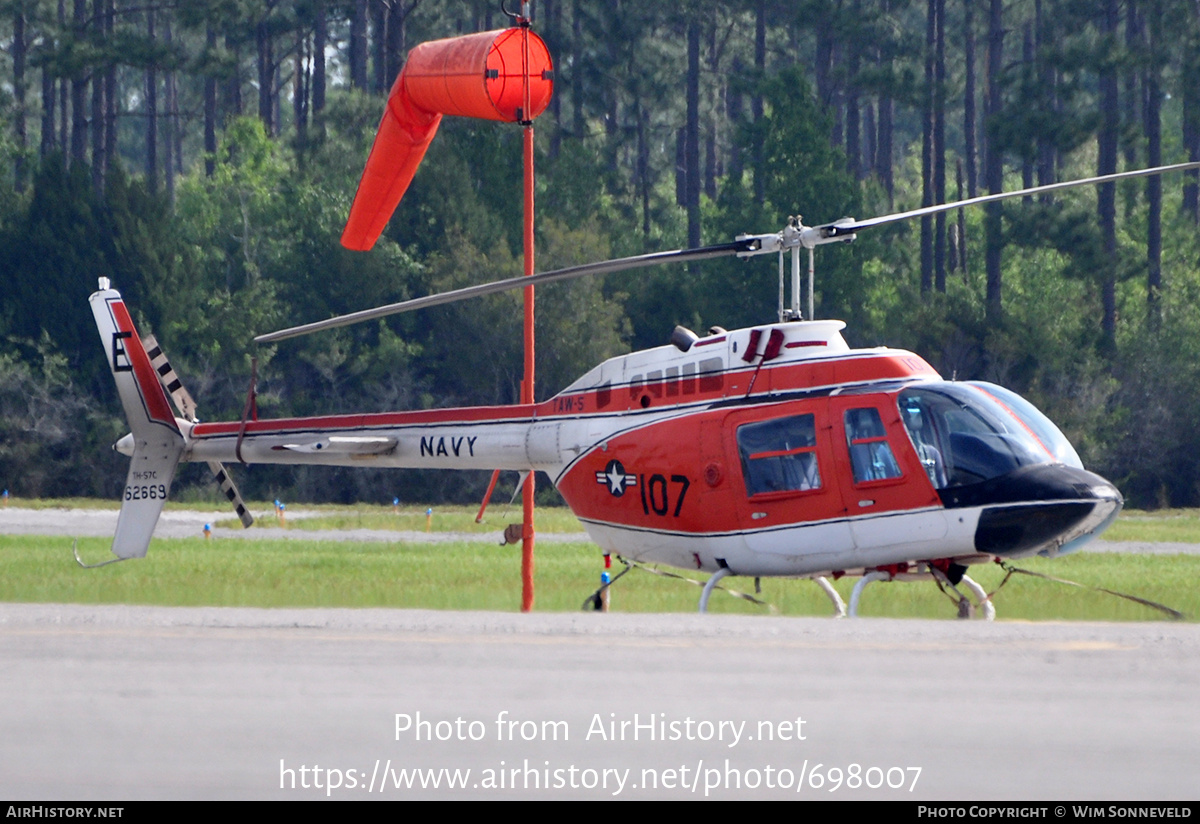 Aircraft Photo of 162669 | Bell TH-57C SeaRanger (206B-3) | USA - Navy | AirHistory.net #698007