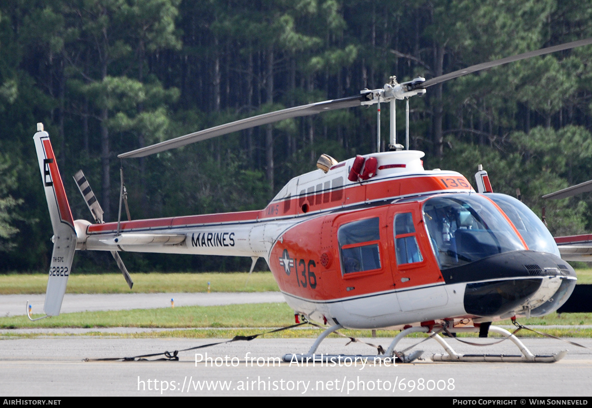 Aircraft Photo of 162822 | Bell TH-57C SeaRanger (206B-3) | USA - Marines | AirHistory.net #698008