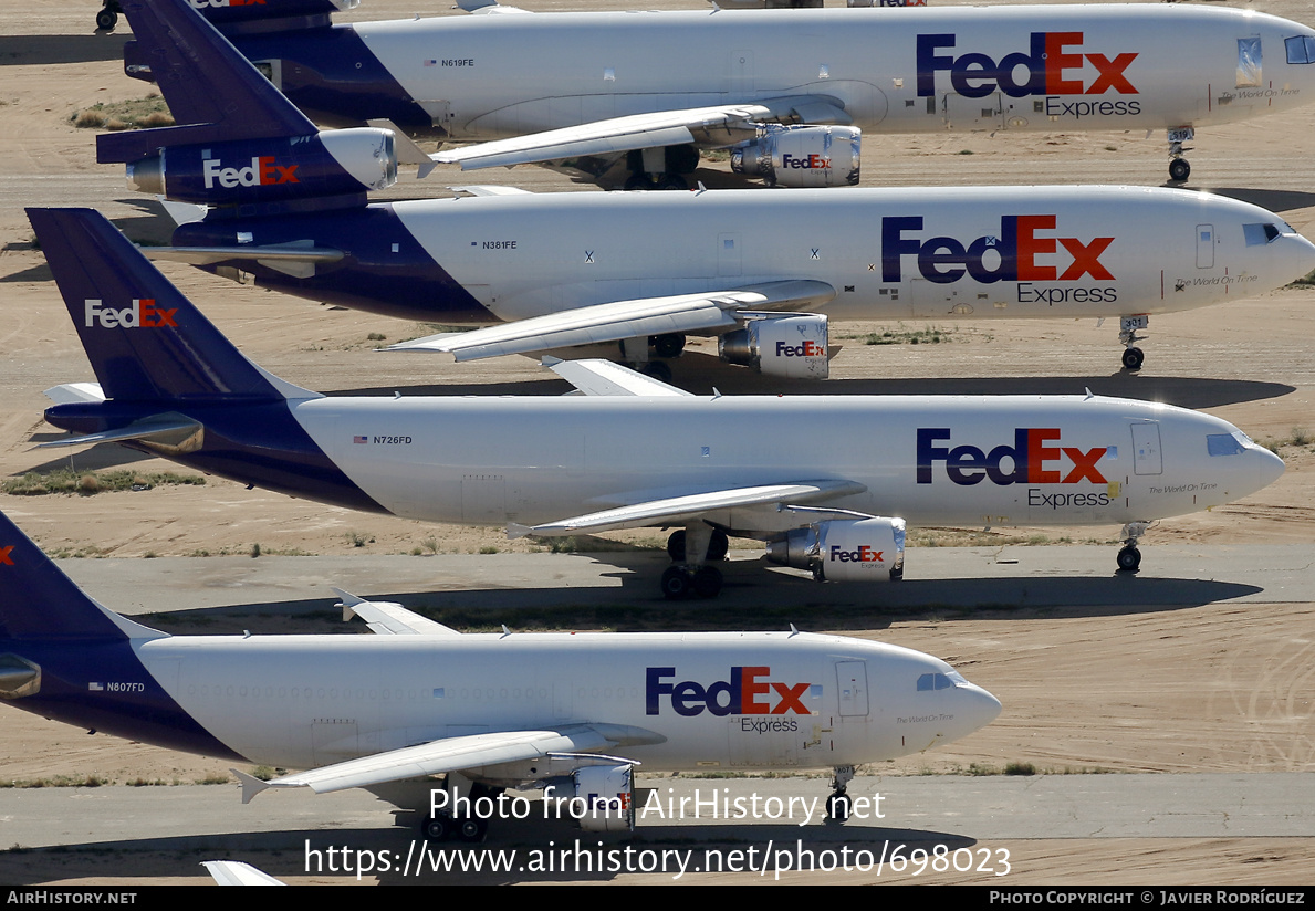 Aircraft Photo of N726FD | Airbus A300B4-622R(F) | FedEx Express - Federal Express | AirHistory.net #698023