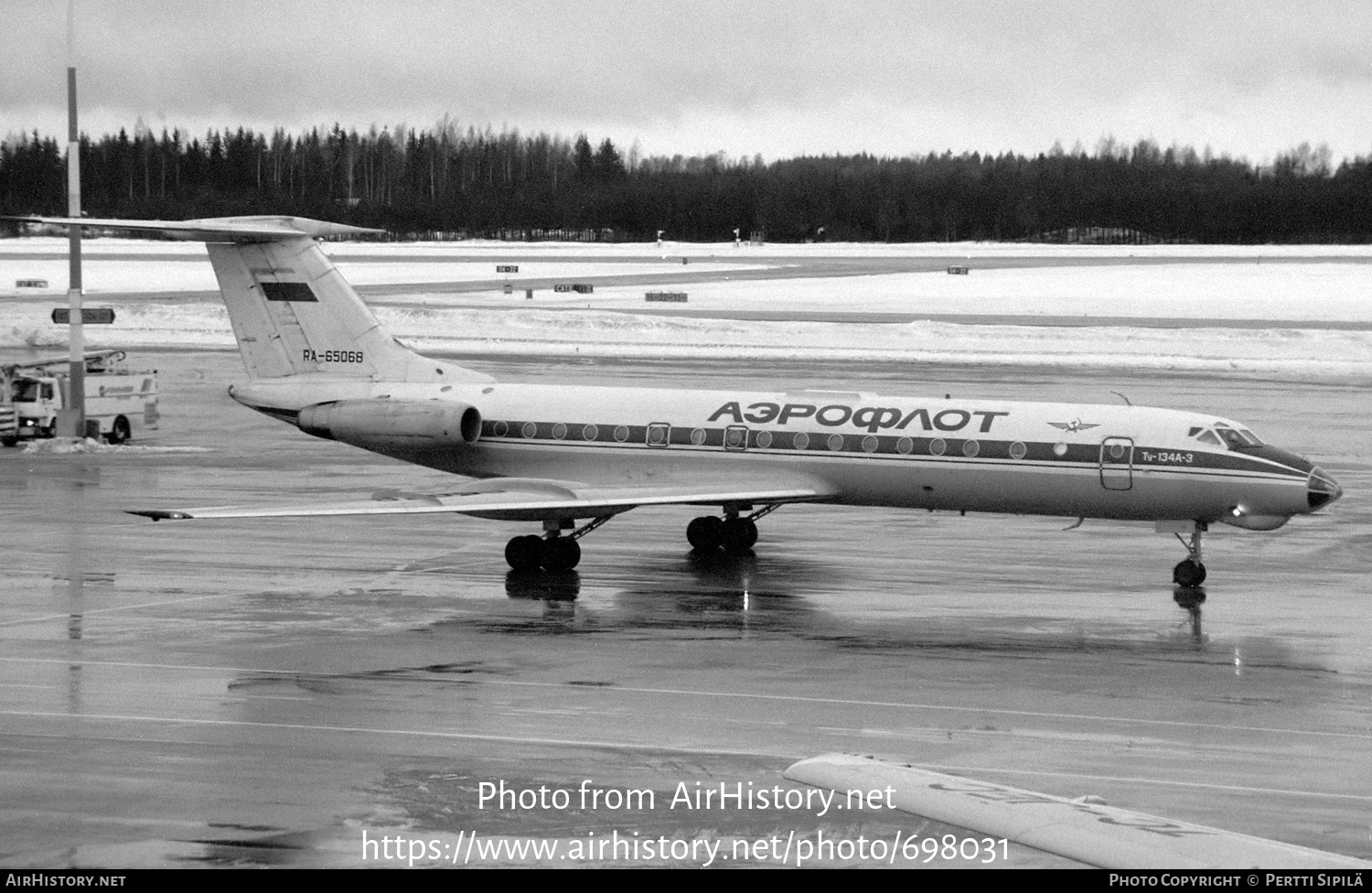 Aircraft Photo of RA-65068 | Tupolev Tu-134A-3 | Aeroflot | AirHistory.net #698031