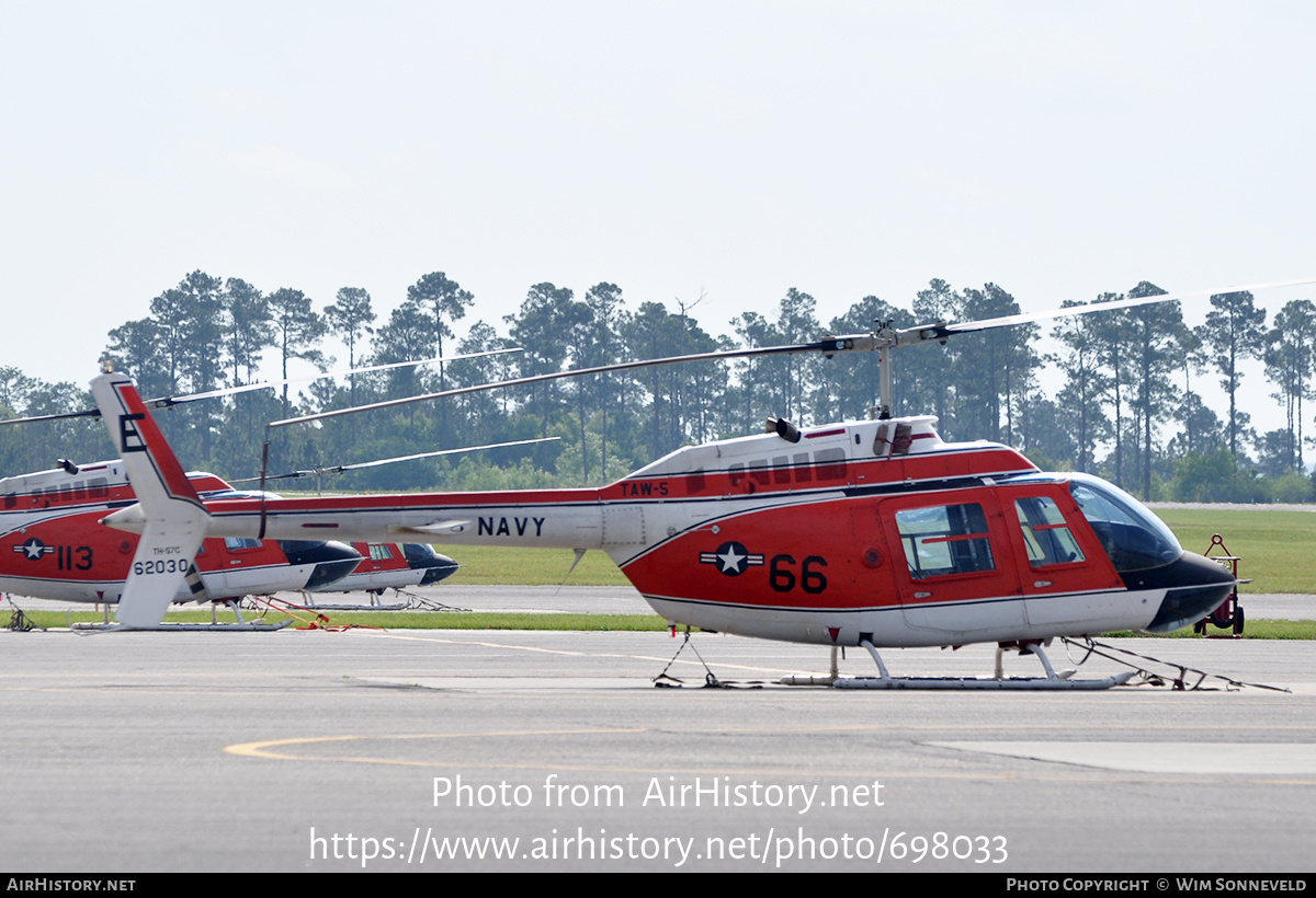 Aircraft Photo of 162030 | Bell TH-57C SeaRanger (206B-3) | USA - Navy | AirHistory.net #698033