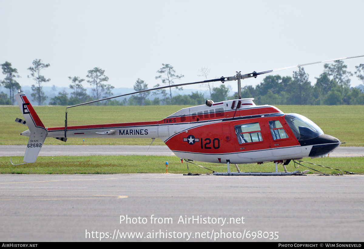 Aircraft Photo of 162682 | Bell TH-57C SeaRanger (206B-3) | USA - Marines | AirHistory.net #698035