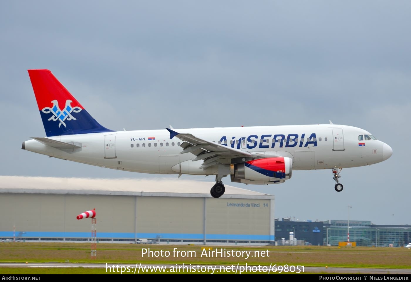 Aircraft Photo of YU-APL | Airbus A319-132 | Air Serbia | AirHistory.net #698051