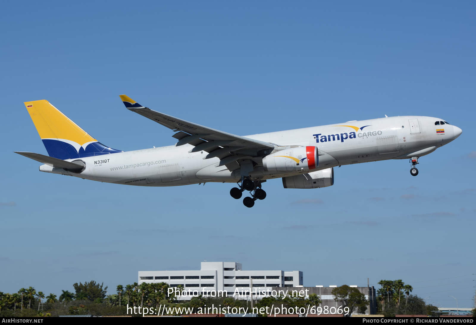 Aircraft Photo of N331QT | Airbus A330-243F | Tampa Cargo | AirHistory.net #698069