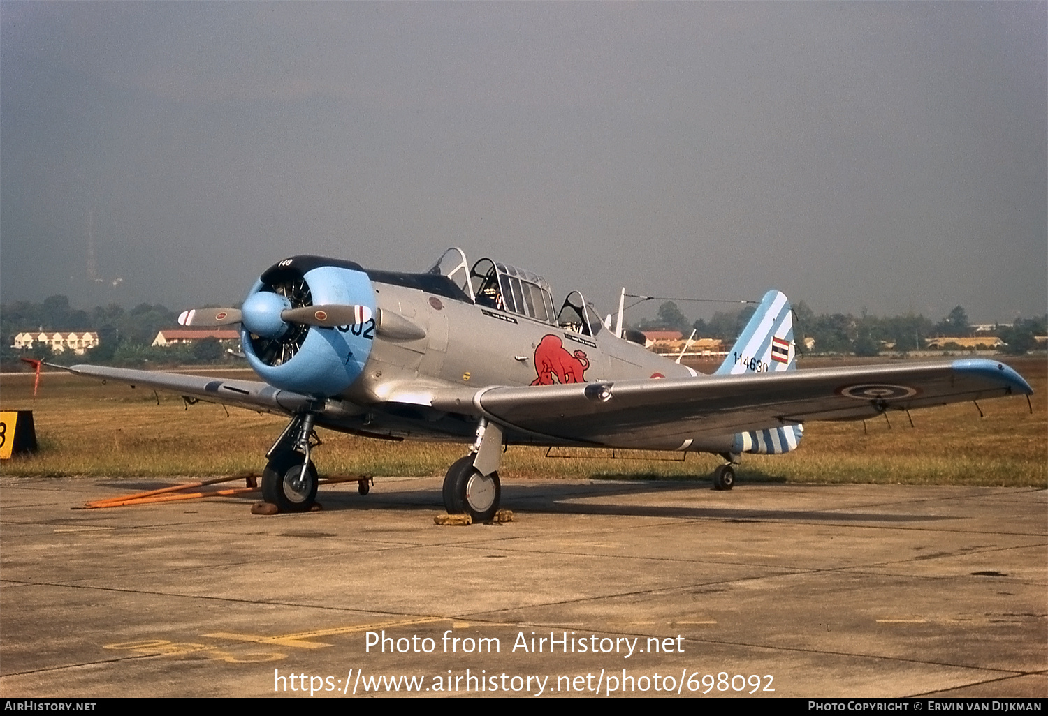 Aircraft Photo of F.8-148/00 / 1-14630 | North American T-6G Texan | Thailand - Air Force | AirHistory.net #698092