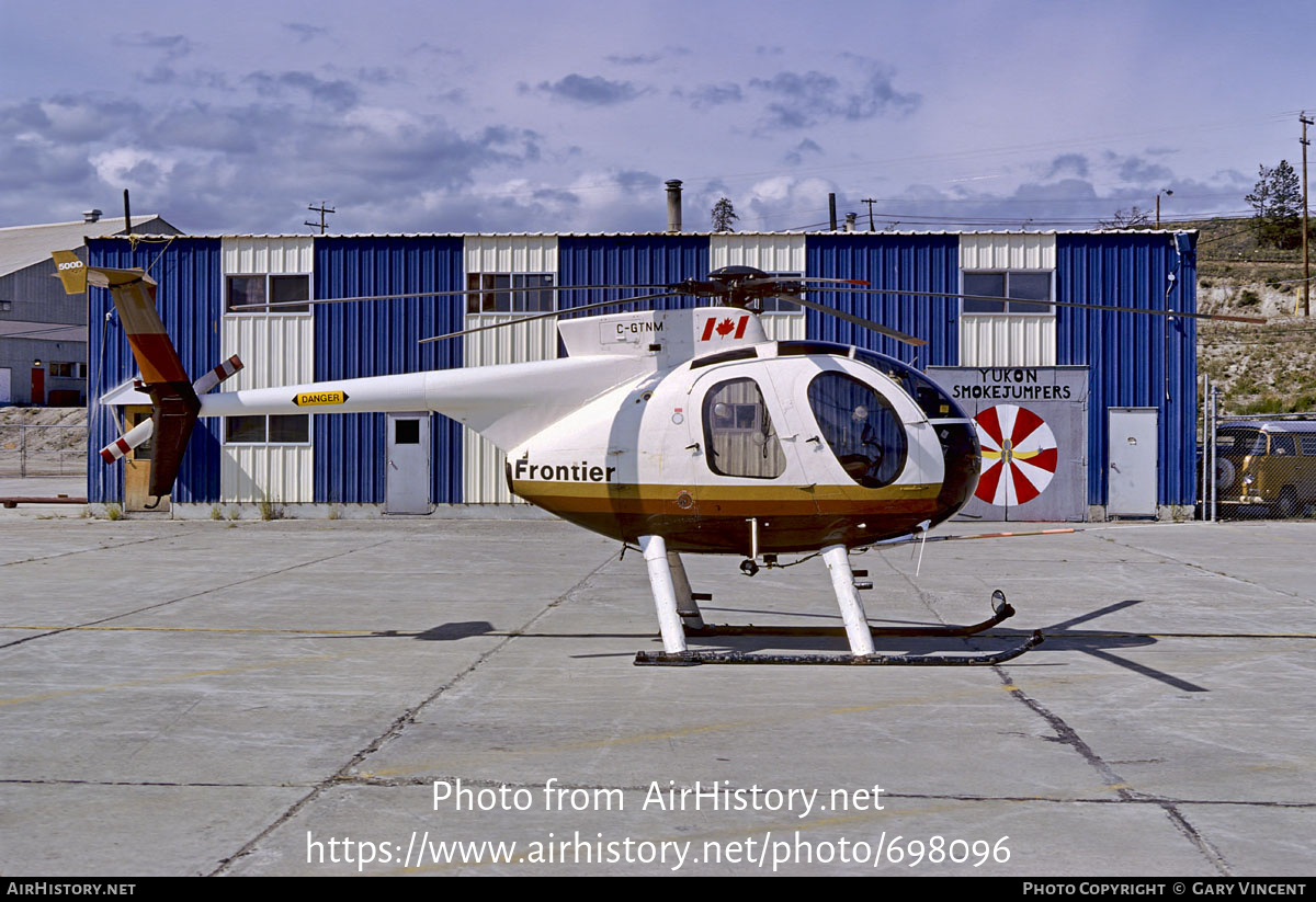 Aircraft Photo of C-GTNM | Hughes 500D (369D) | Frontier Helicopters | AirHistory.net #698096