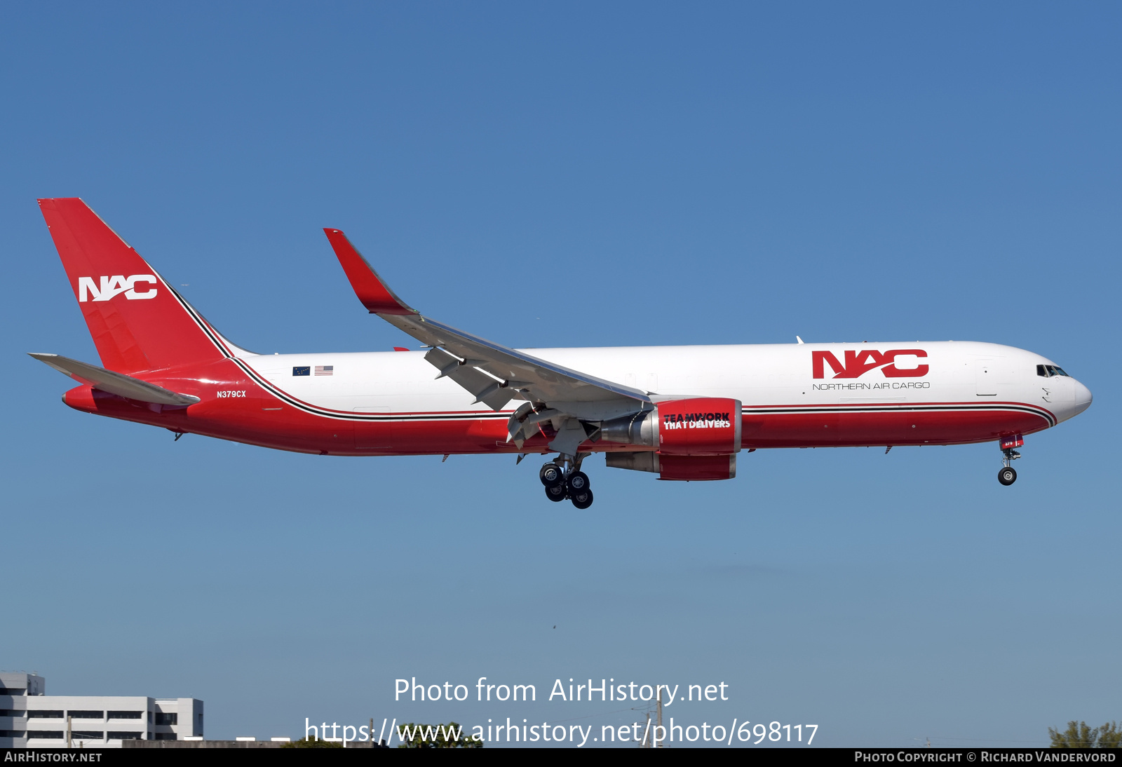 Aircraft Photo of N379CX | Boeing 767-323/ER | Northern Air Cargo - NAC | AirHistory.net #698117