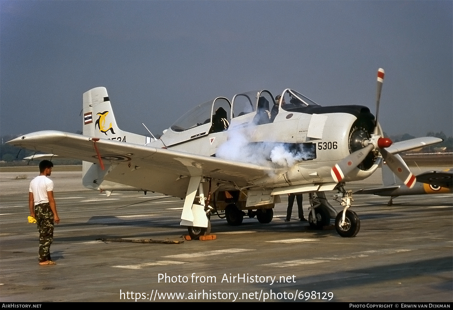 Aircraft Photo of JF13-96/13 / O-13534 | North American AT-28D Trojan | Thailand - Air Force | AirHistory.net #698129