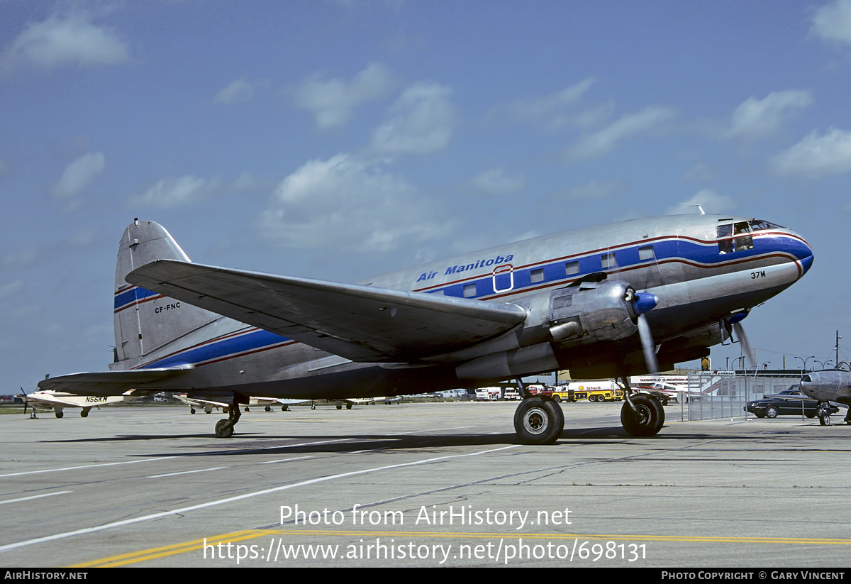 Aircraft Photo of CF-FNC | Curtiss C-46F Commando | Air Manitoba | AirHistory.net #698131