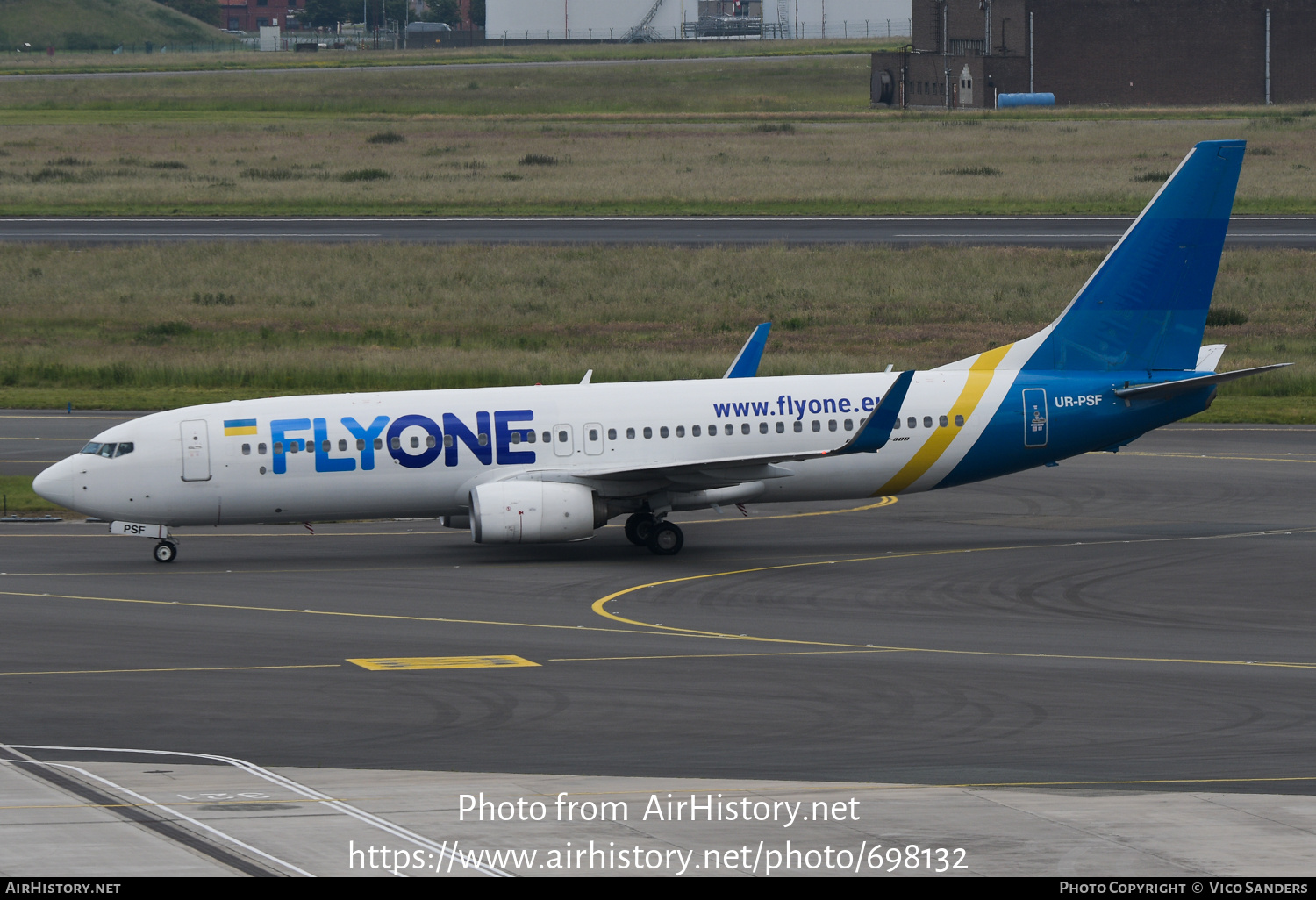 Aircraft Photo of UR-PSF | Boeing 737-84R | FlyOne | AirHistory.net #698132