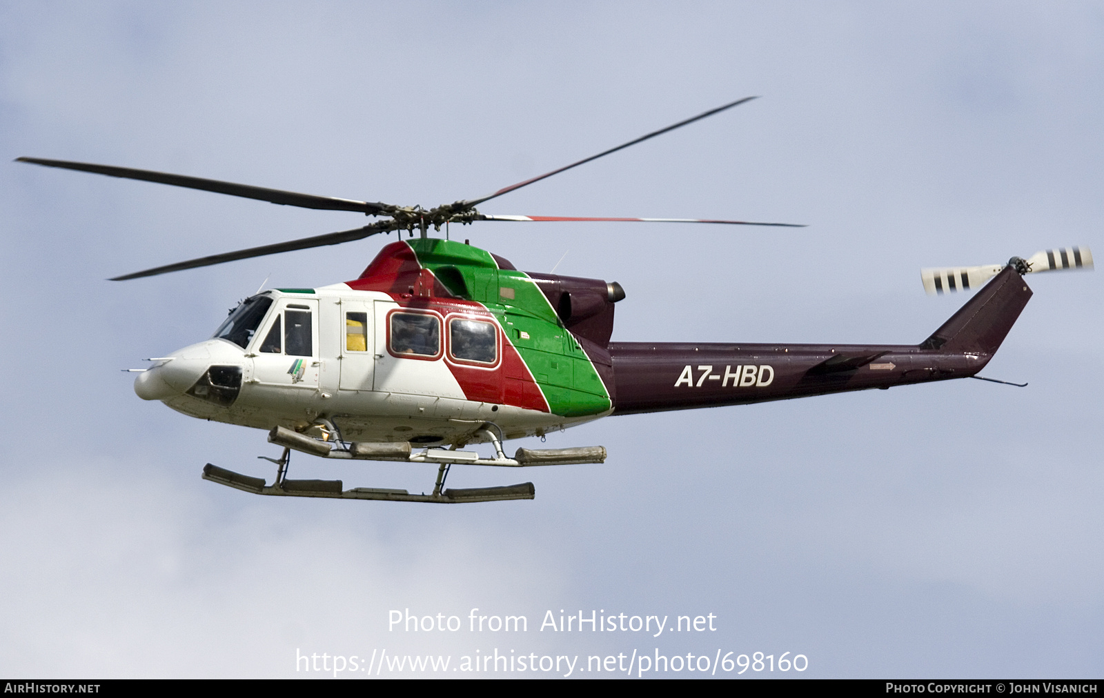 Aircraft Photo of A7-HBD | Bell 412EP | Gulf Helicopters | AirHistory.net #698160