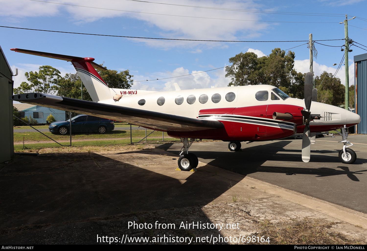 Aircraft Photo of VH-MVJ | Beech B200 Super King Air | AirHistory.net #698164