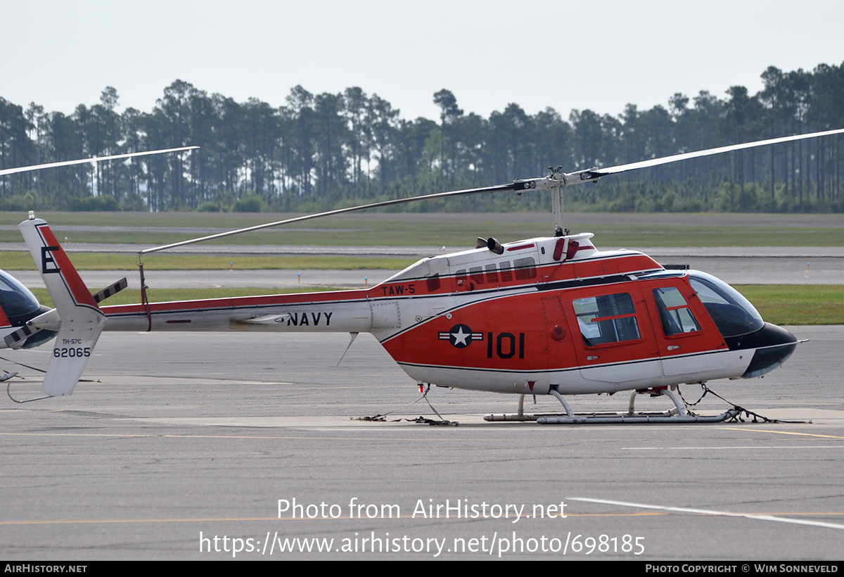 Aircraft Photo of 162065 | Bell TH-57C SeaRanger (206B-3) | USA - Navy | AirHistory.net #698185