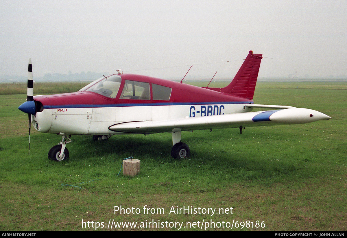 Aircraft Photo of G-BBDC | Piper PA-28-140 Cherokee F | AirHistory.net #698186