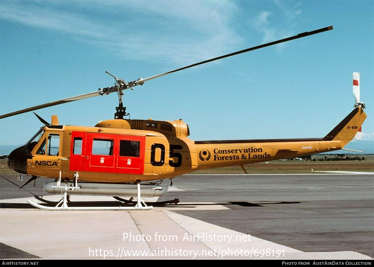 Aircraft Photo of VH-NGM | Bell 205A-1 | NSCA - National Safety Council of Australia | AirHistory.net #698191