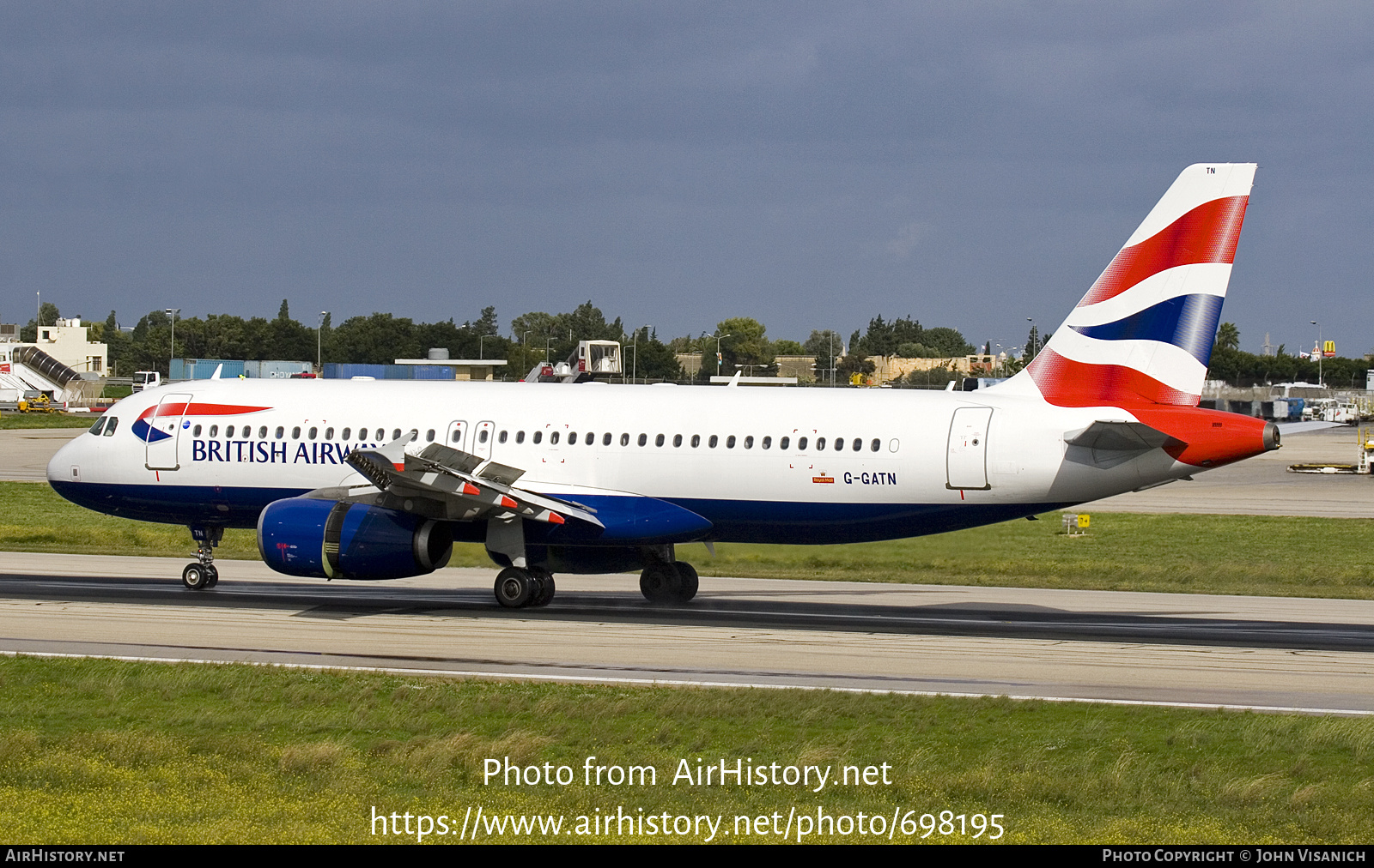 Aircraft Photo of G-GATN | Airbus A320-232 | British Airways | AirHistory.net #698195