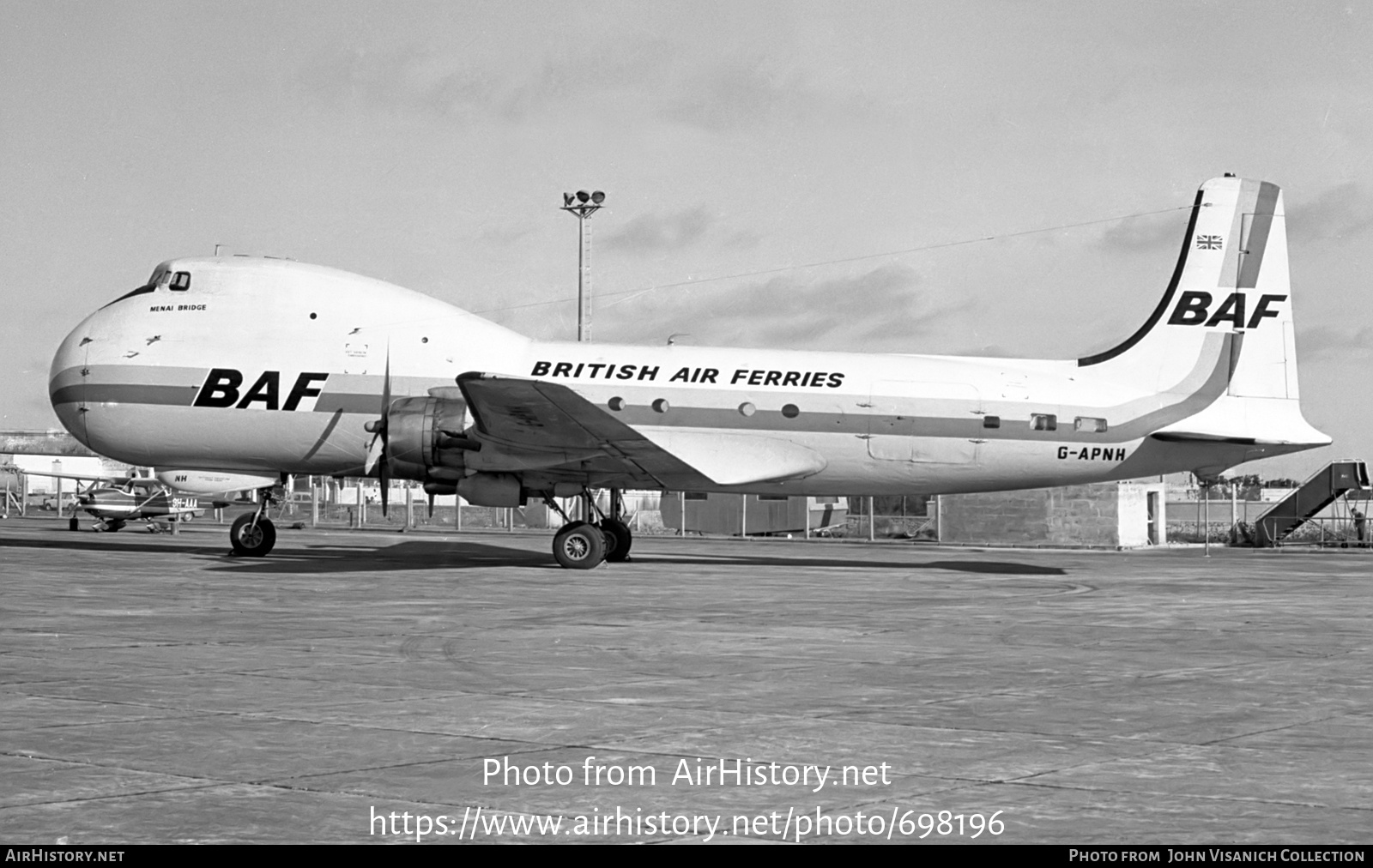 Aircraft Photo of G-APNH | Aviation Traders ATL-98 Carvair | British Air Ferries - BAF | AirHistory.net #698196