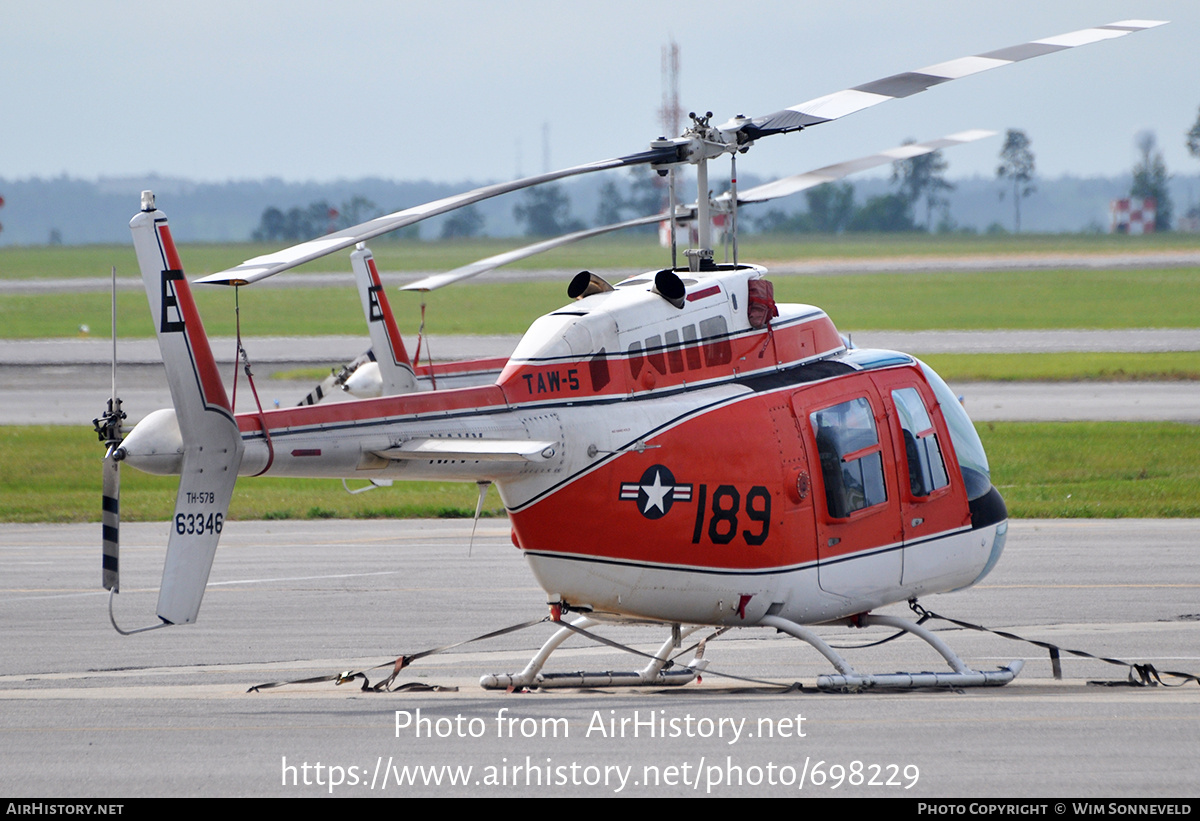 Aircraft Photo of 163346 | Bell TH-57B SeaRanger (206B-3) | USA - Navy | AirHistory.net #698229