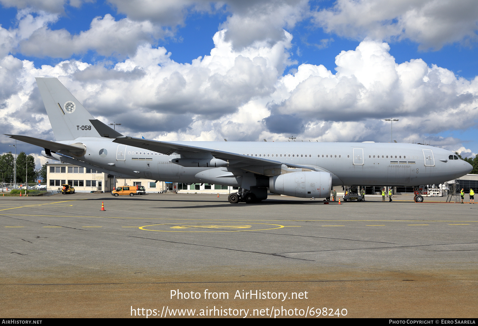 Aircraft Photo of T-058 | Airbus A330-243MRTT | Netherlands - Air Force | AirHistory.net #698240