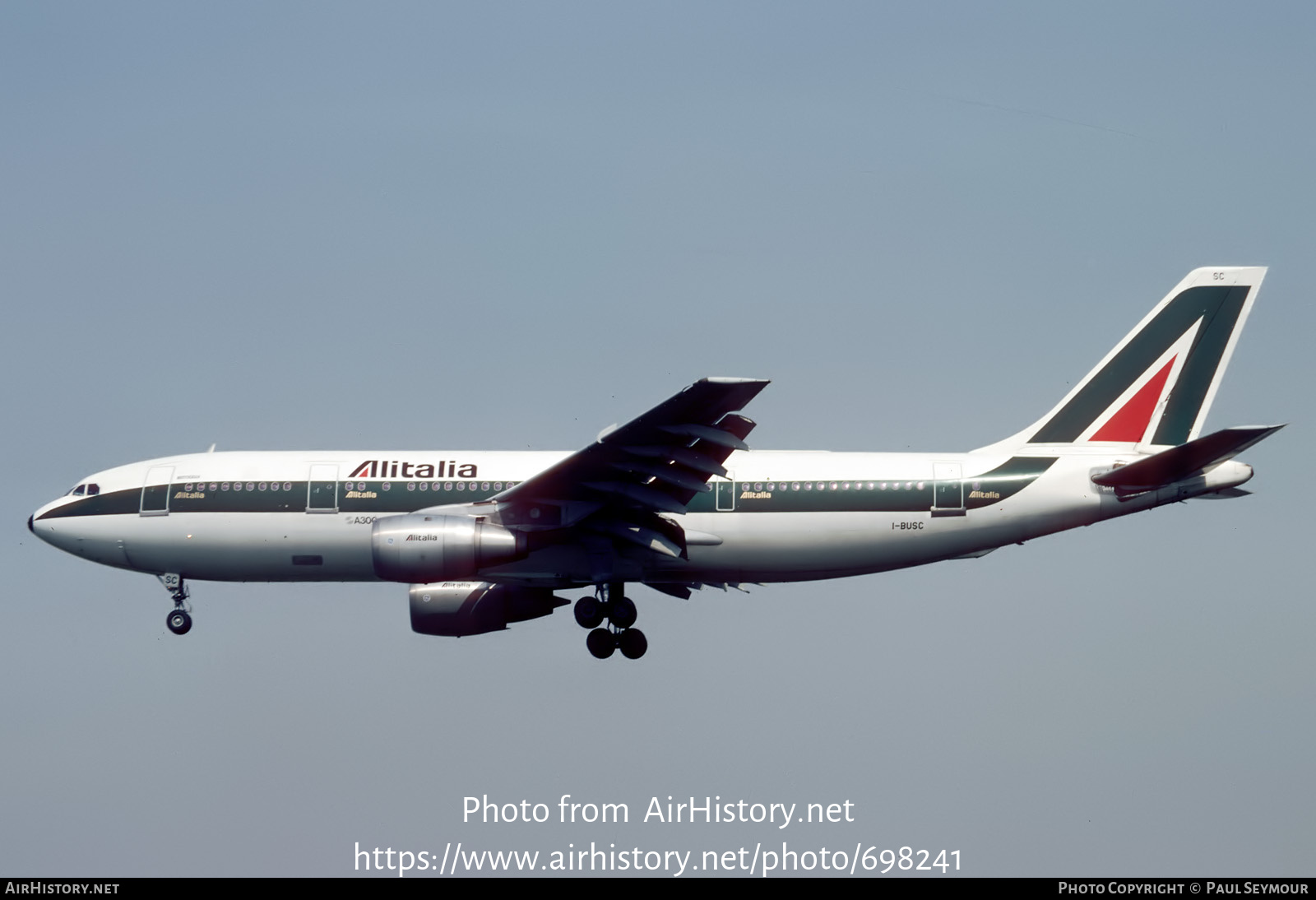 Aircraft Photo of I-BUSC | Airbus A300B4-203 | Alitalia | AirHistory.net #698241