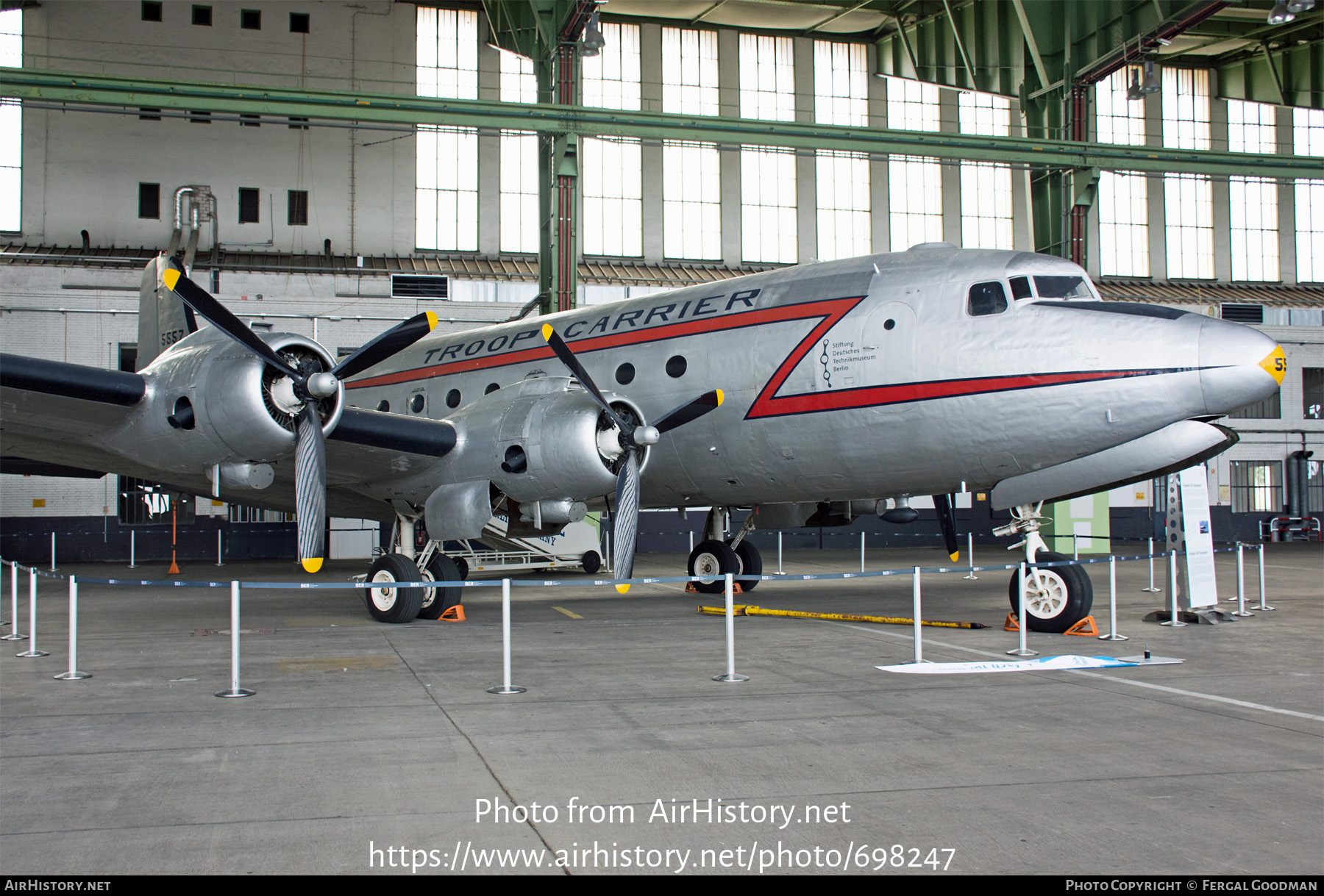 Aircraft Photo of 45-557 / 5557 | Douglas C-54G Skymaster | USA - Air Force | AirHistory.net #698247