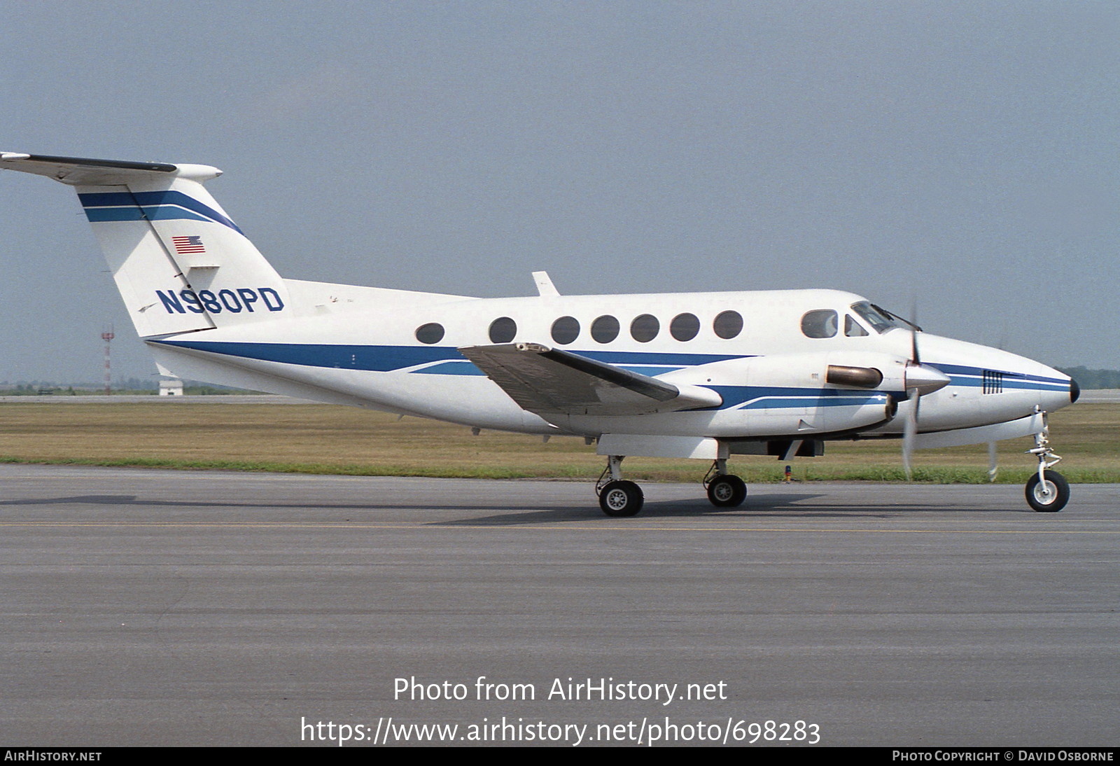 Aircraft Photo of N980PD | Beech Tp101 Super King Air (200) | AirHistory.net #698283