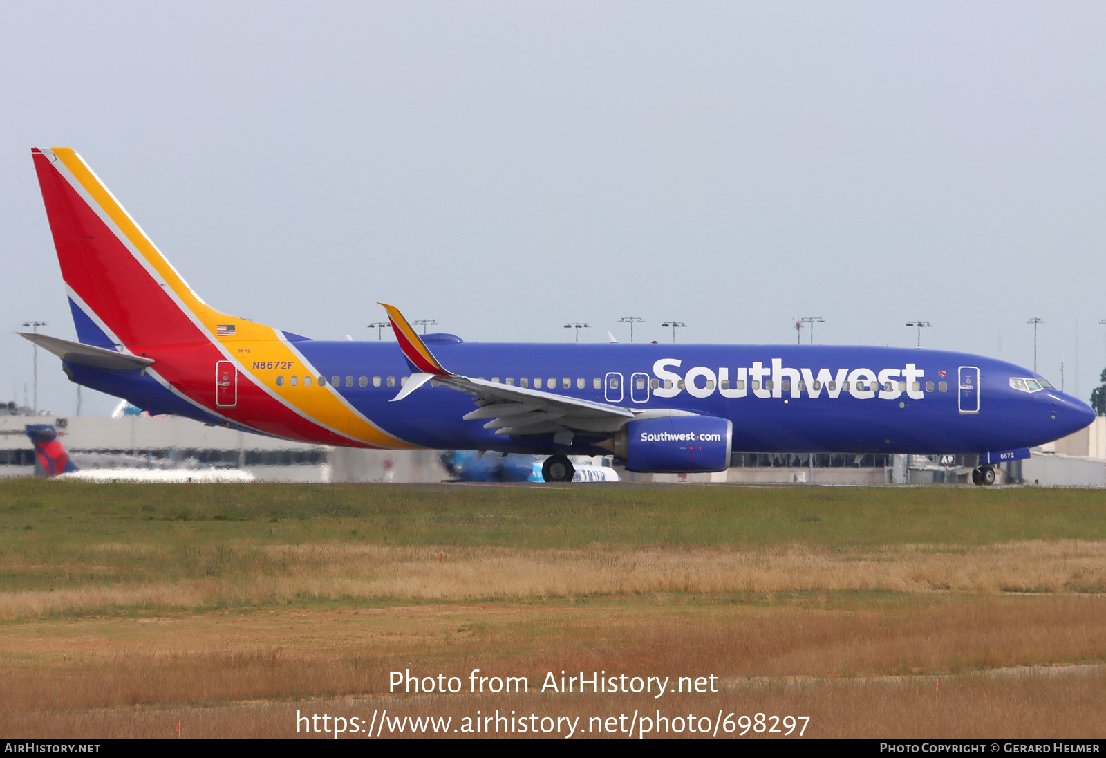 Aircraft Photo of N8672F | Boeing 737-8H4 | Southwest Airlines | AirHistory.net #698297