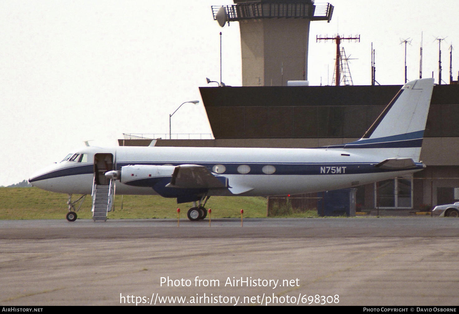 Aircraft Photo of N75MT | Grumman G-159 Gulfstream I | AirHistory.net #698308