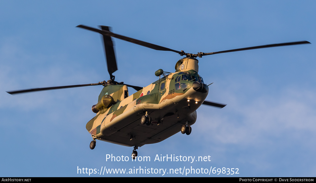 Aircraft Photo of 37-4489 | Boeing CH-47J Chinook (414) | Japan - Air Force | AirHistory.net #698352